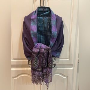 Accessories First Acrylic Ruana/Wrap/Scarf. Beautiful accessory, never worn.